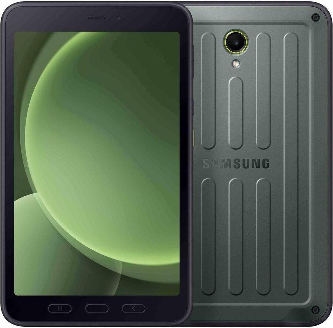Main image of Samsung 8" Galaxy Tab Active5 Rugged Tablet WUXGA Samsung Exynos 1380 Octa-core 6GB 128GB Storage Android 14 Green