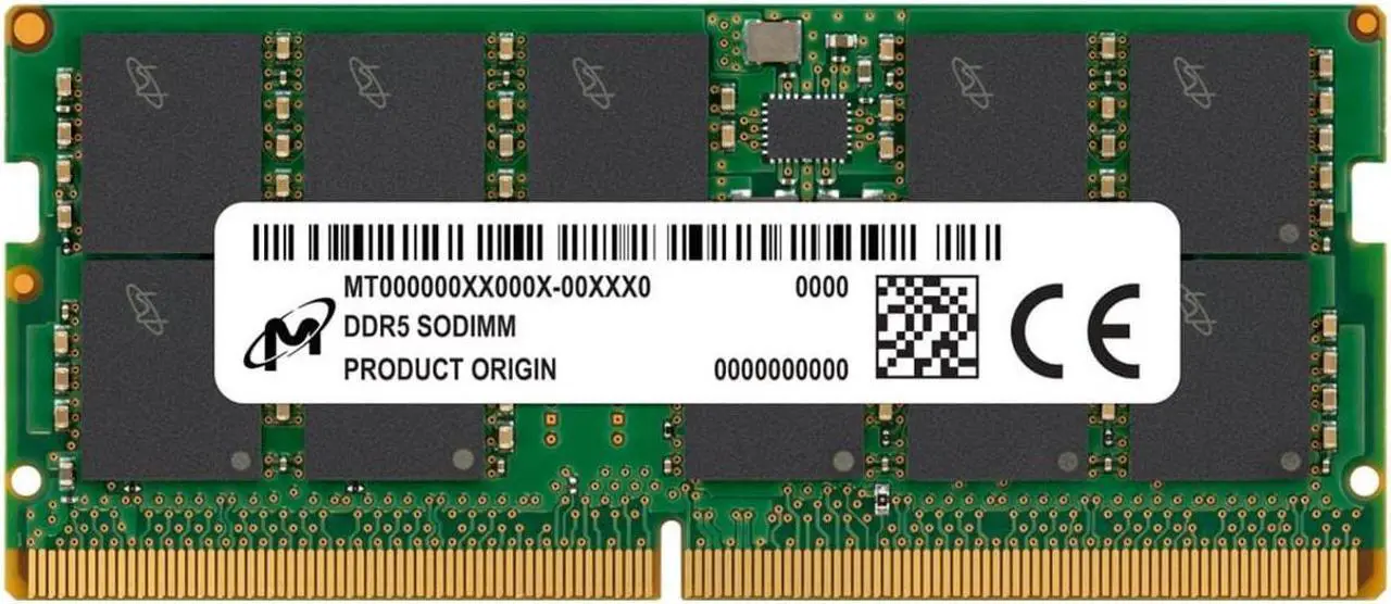 Main image of Crucial 16 GB (1 x 16GB) CL46 PC5-44800 DDR5 SDRAM Laptop Memory Model MTC10C1084S1TC56BD1R