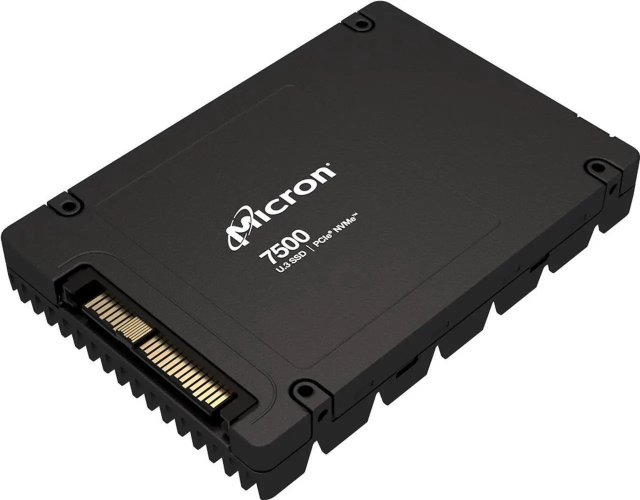 Alt view image 3 of 5 - Micron 7500 MAX 1.6 TB 2.5" 256-bit U.3 PCIe 4.0 (NVMe) Solid state drive Model MTFDKCC1T6TGQ-1BK1DABYYR
