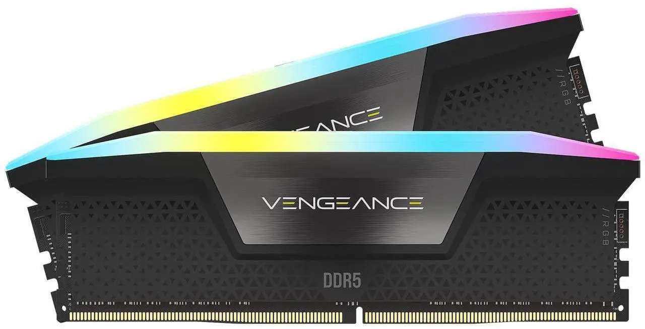 Main image of CORSAIR Vengeance RGB 32GB (2 x 16GB) 288-Pin PC RAM DDR5 7000 (PC5 56000) Desktop Memory Model CMH32GX5M2X7000C34