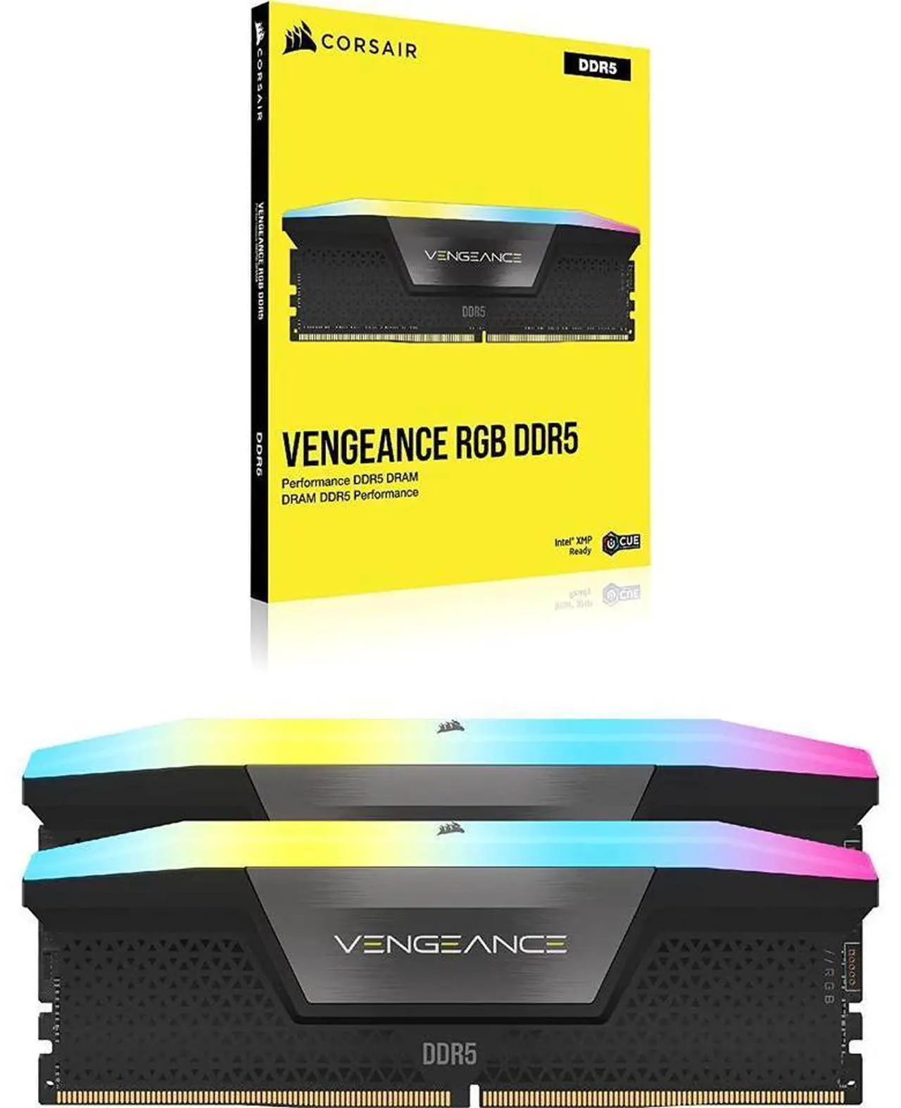 Alt view image 2 of 2 - CORSAIR Vengeance RGB 32GB (2 x 16GB) 288-Pin PC RAM DDR5 7000 (PC5 56000) Desktop Memory Model CMH32GX5M2X7000C34