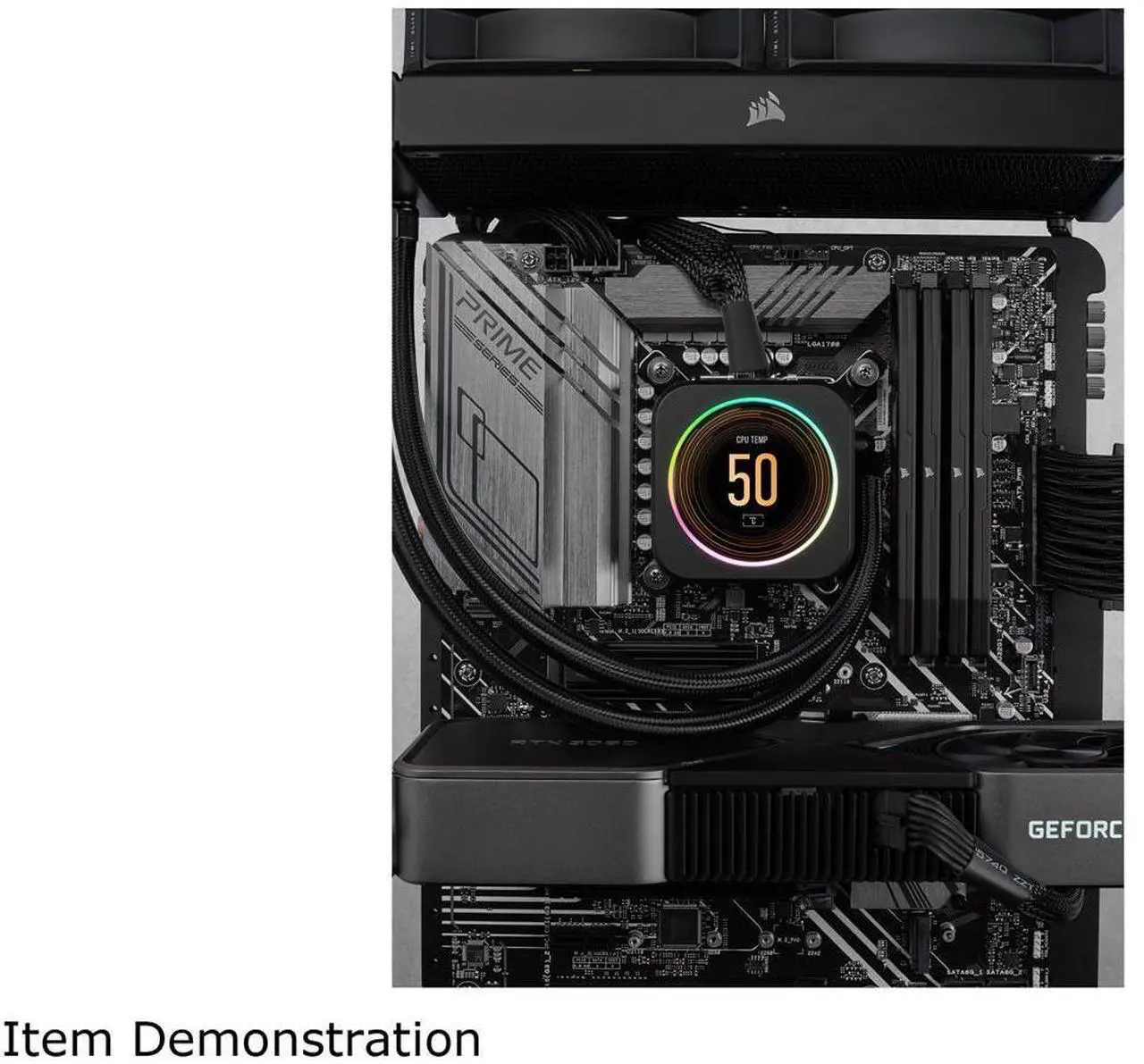 Alt view image 2 of 2 - CORSAIR Vengeance 32GB (2 x 16GB) 288-Pin PC RAM DDR5 7200 (PC5 57600) Desktop Memory Model CMK32GX5M2X7200C34