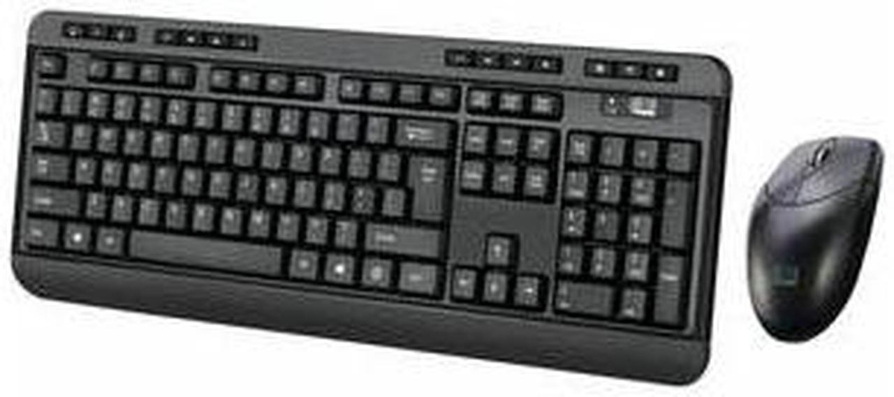Main image of Adesso Antimicrobial Wireless Desktop Keyboard and Mouse