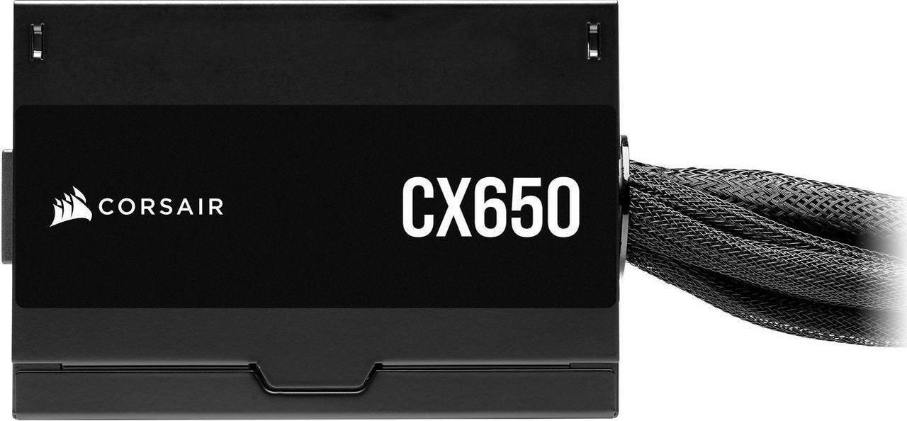 Alt view image 2 of 5 - CORSAIR CX Series CX650 80 PLUS Bronze ATX Power Supply - CP-9020278-NA