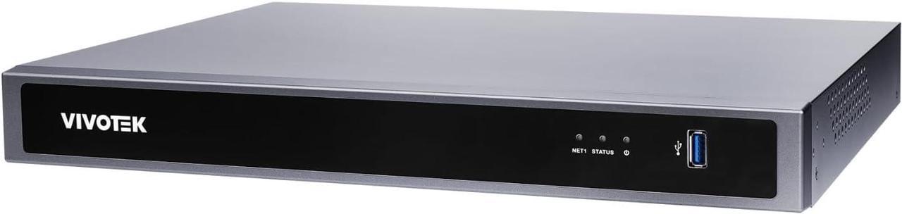 Vivotek 16-CHANNEL 2 BAY EMBEDDED POE AI NVR: 4K CAMERA SUPPORTED, DECODING ABILITY UP TO 1080P 480 FPS, MORE VIVOTEK VCA EVENT SUPPORTED, VIVOTEK SMART VCA