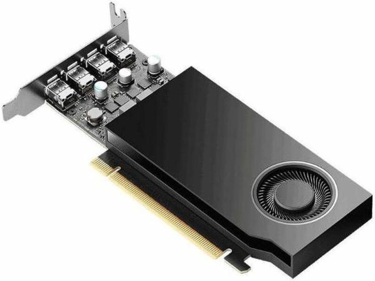 Alt view image 3 of 6 - Pny Technologies NVIDIA RTX A400 Professional Graphics Board NVIDIA RTX A400 Small Form Factor NVIDIA Ampere Architecture 4GB GDDR6 GPU Memory