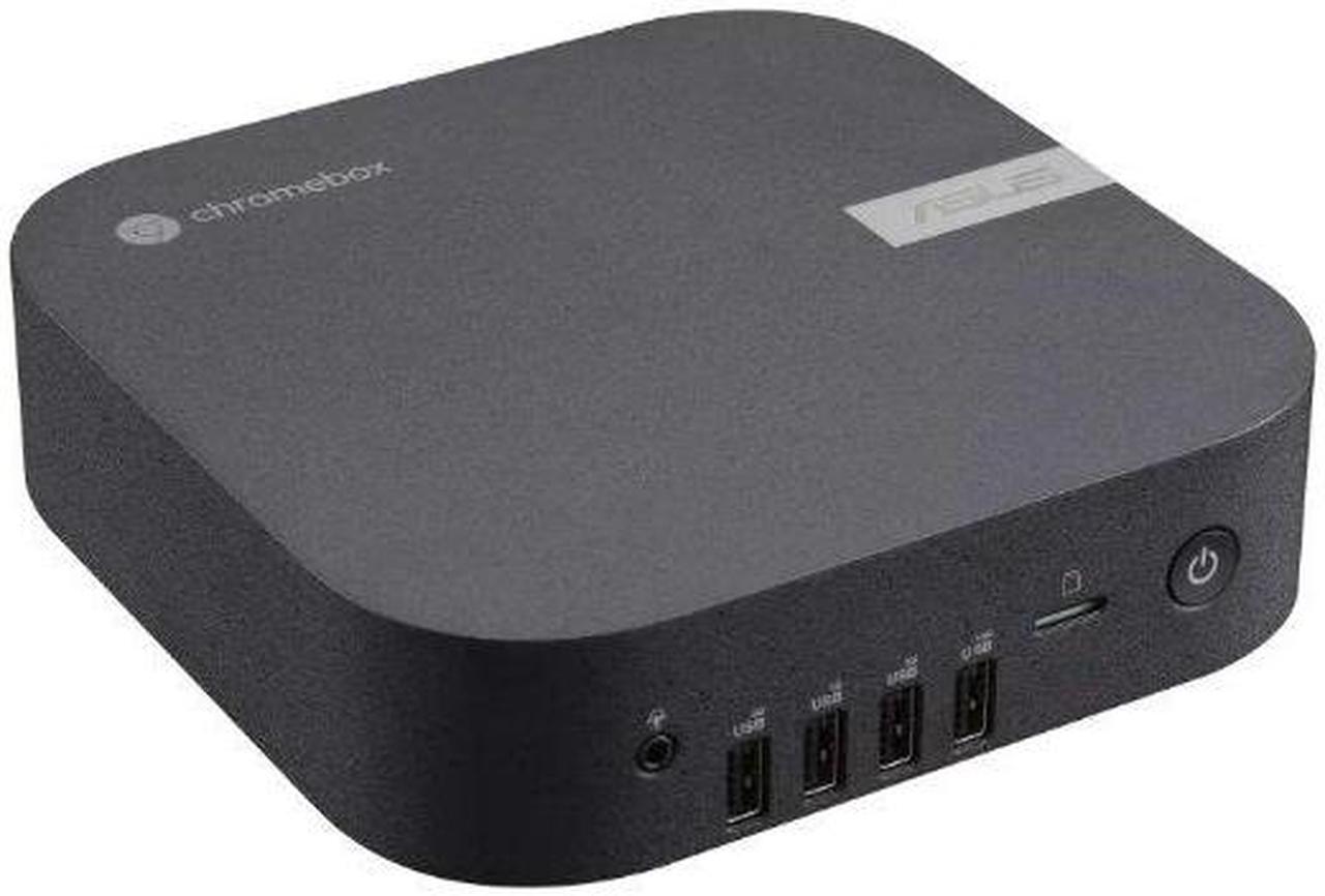 Alt view image 3 of 6 - ASUS Chromebox 5a CHROMEBOX5A-S3081UNENT Intel Core i3-1315U 8GB(2x4GB) DDR4 128GB SSD Chrome OS Enterprise Notebook (Black)
