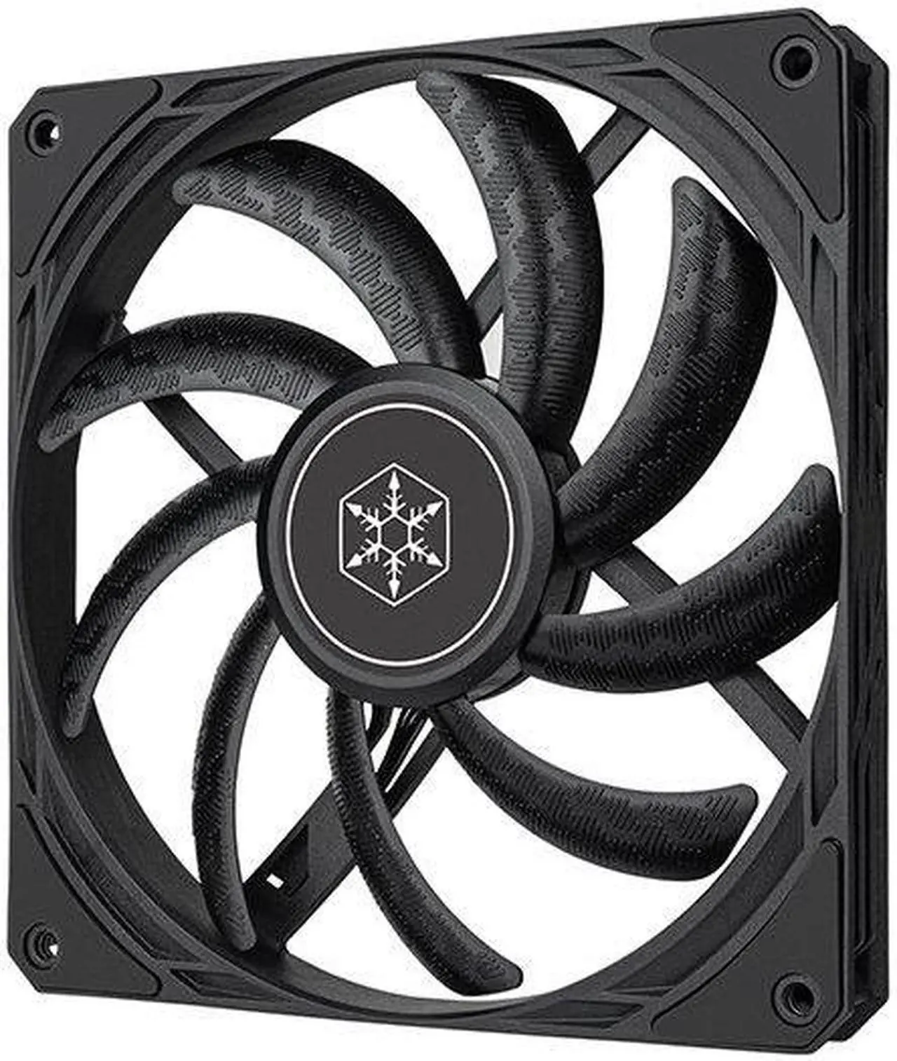 Main image of SilverStone SST-AS140B Air Slimmer 140 Enhanced 140mm slim fan with full-range PWM