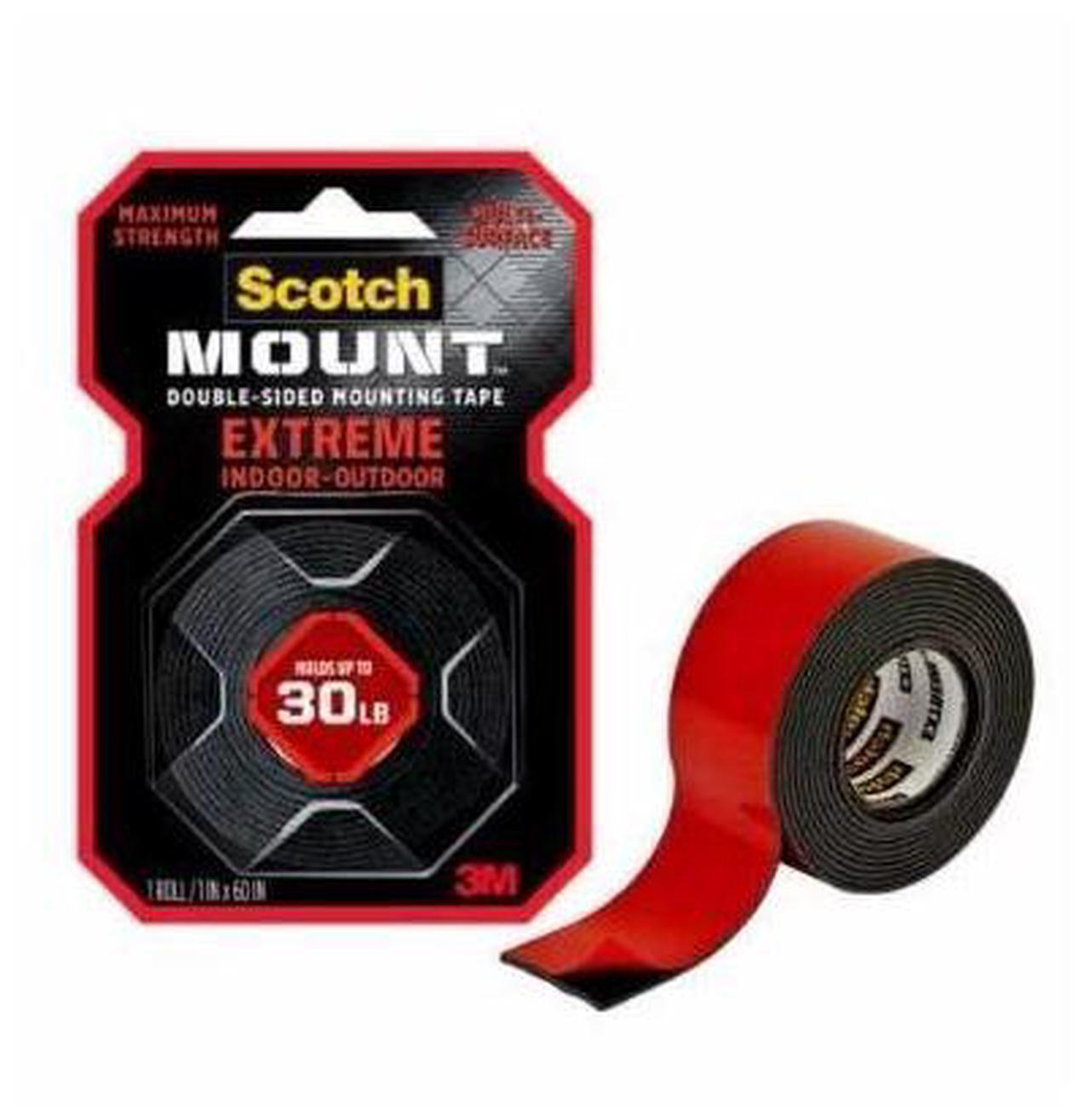 Main image of SCOTCH-MOUNT EXTREME DOUBLE-SIDED MOUNTING TAPE 414H, 1 IN X 60 IN (2,54 CM X 1,52 M