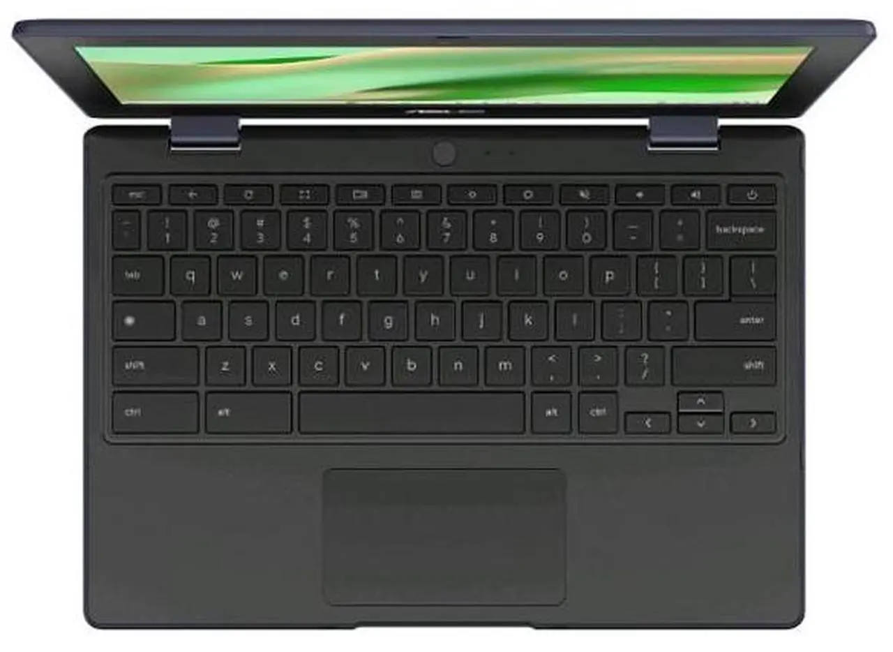 Alt view image 4 of 5 - ASUS ChromeBook 11.6 HD non-Touch N100 4GB Intel UMA 64GB Chrome GREY Model CR1102CGA-YZ44