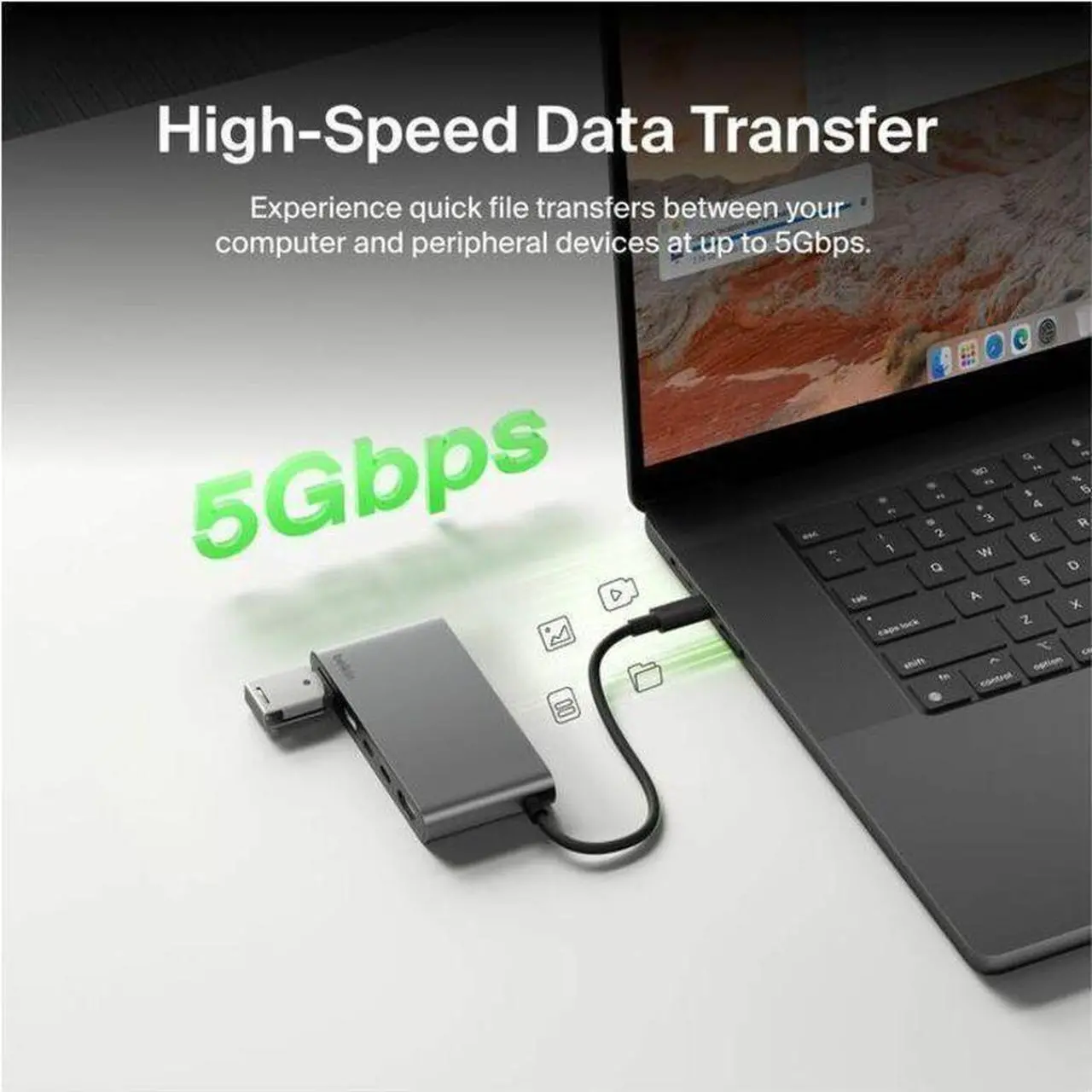 Belkin Connect USB-C Hub - Thumbnail 5