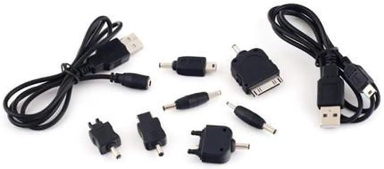 Main image of NEON Portable Solar Charger and Battery Pack. USB Cable and 6 tips supplied, allow users to use their own USB Cables 500mA Model NEO-SW-010