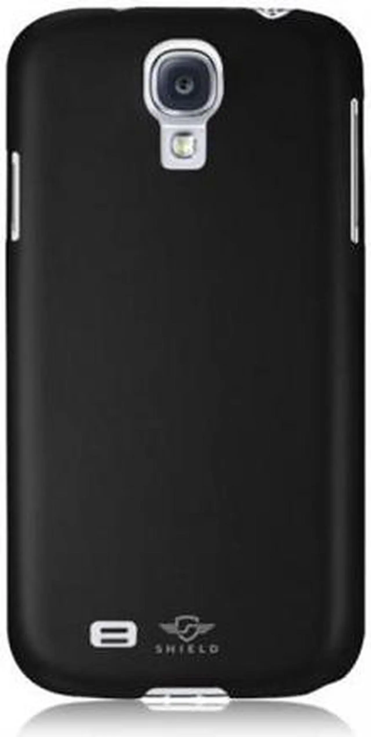 Main image of iShell Classic Black Snap-On Case + High Quality Screen Protector for Samsung Galaxy S4 Model CS-SAM-S4-BK