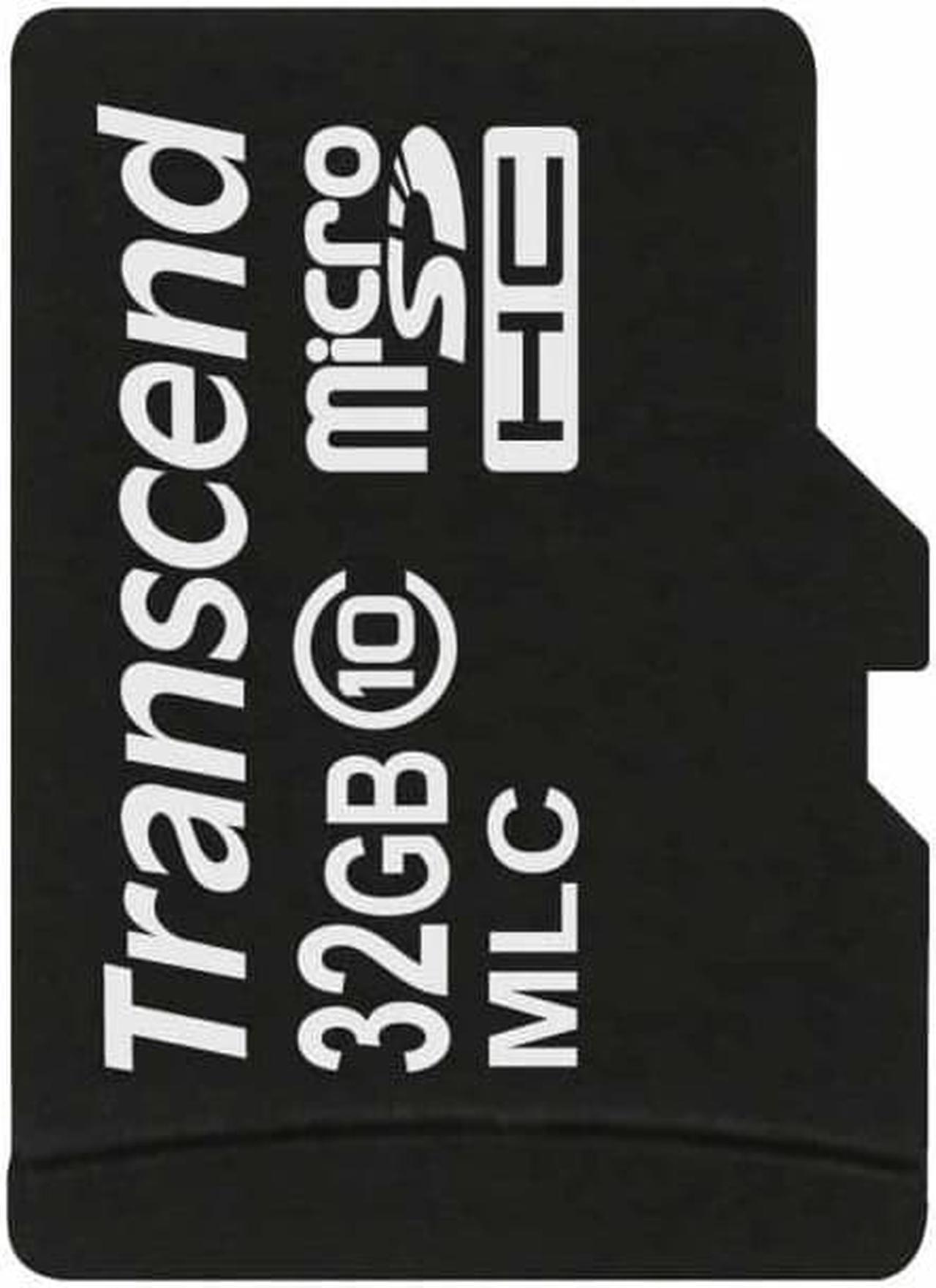 Alt view image 2 of 8 - Transcend 32GB MicroSDHC Class 10 Memory Card Model TS32GUSDC10M