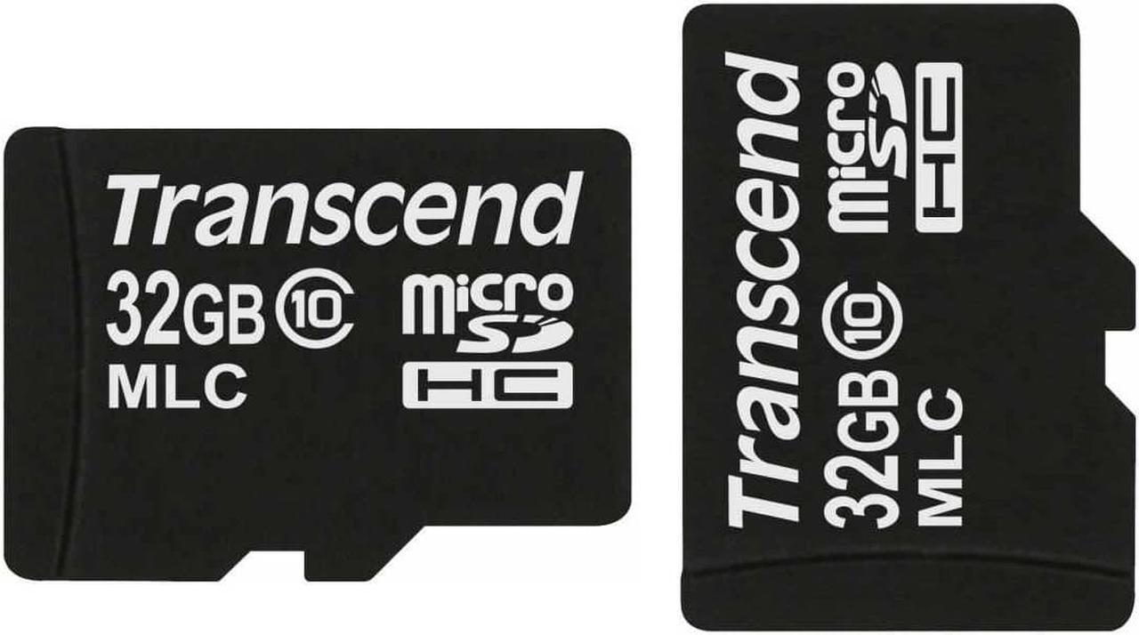 Alt view image 3 of 8 - Transcend 32GB MicroSDHC Class 10 Memory Card Model TS32GUSDC10M