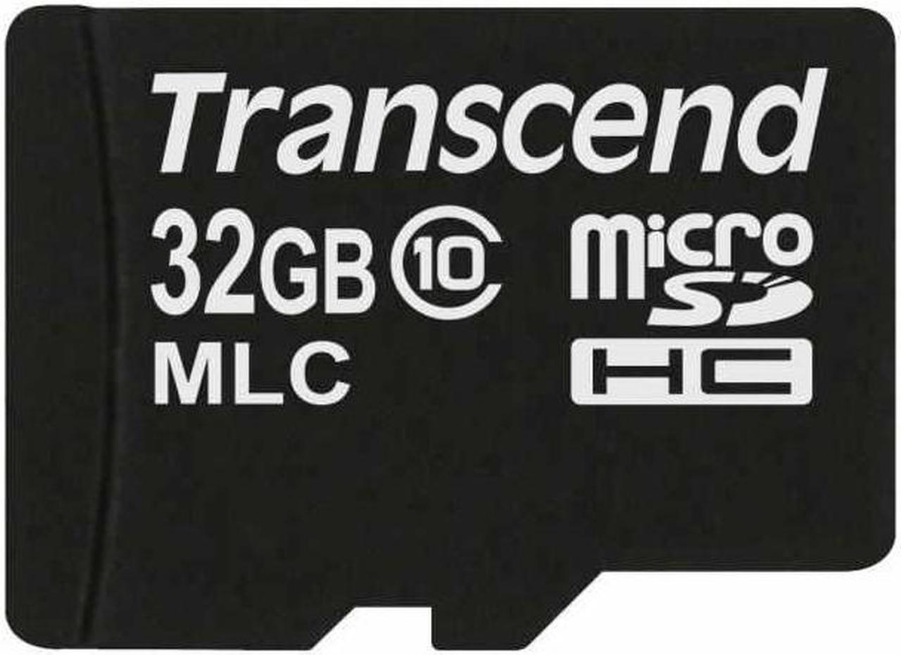 Main image of Transcend 32GB MicroSDHC Class 10 Memory Card Model TS32GUSDC10M