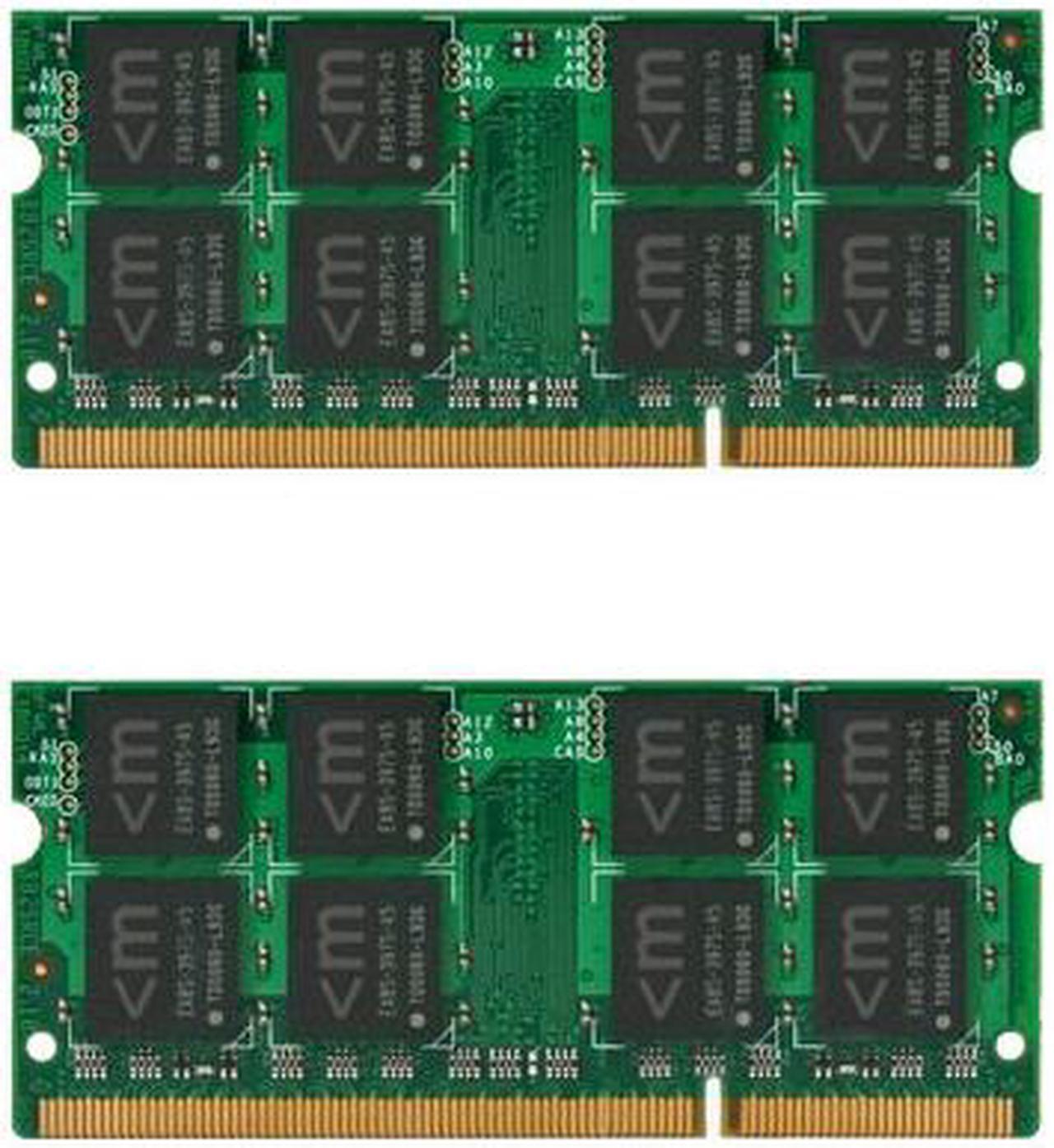 Mushkin Enhanced 4GB (2x2GB) Essentials DDR2 PC2-6400 800MHz Laptop Memory Model 996961