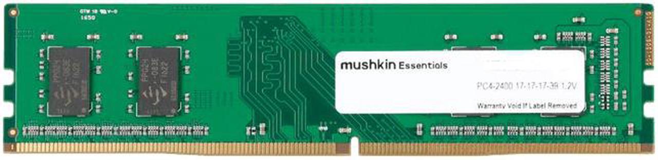 Mushkin Enhanced 4GB Essentials DDR4 PC4-19200 2400MHz 288-Pin Desktop Memory Model MES4U240HF4G