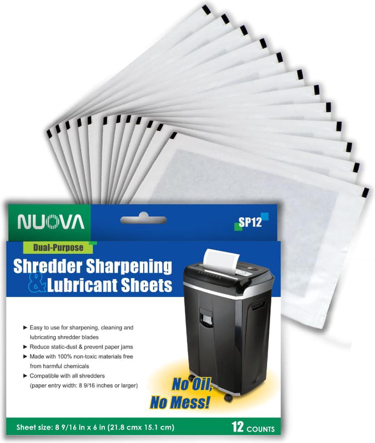 Alt view image 4 of 5 - Nuova Shredder Sharpening & Lubricant Sheets - 24 counts