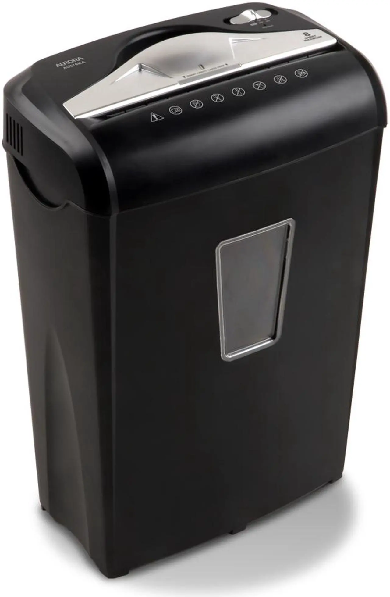 Alt view image 2 of 11 - Aurora AU870MA High-Security 8-Sheet Micro-Cut Paper, Credit Card Shredder