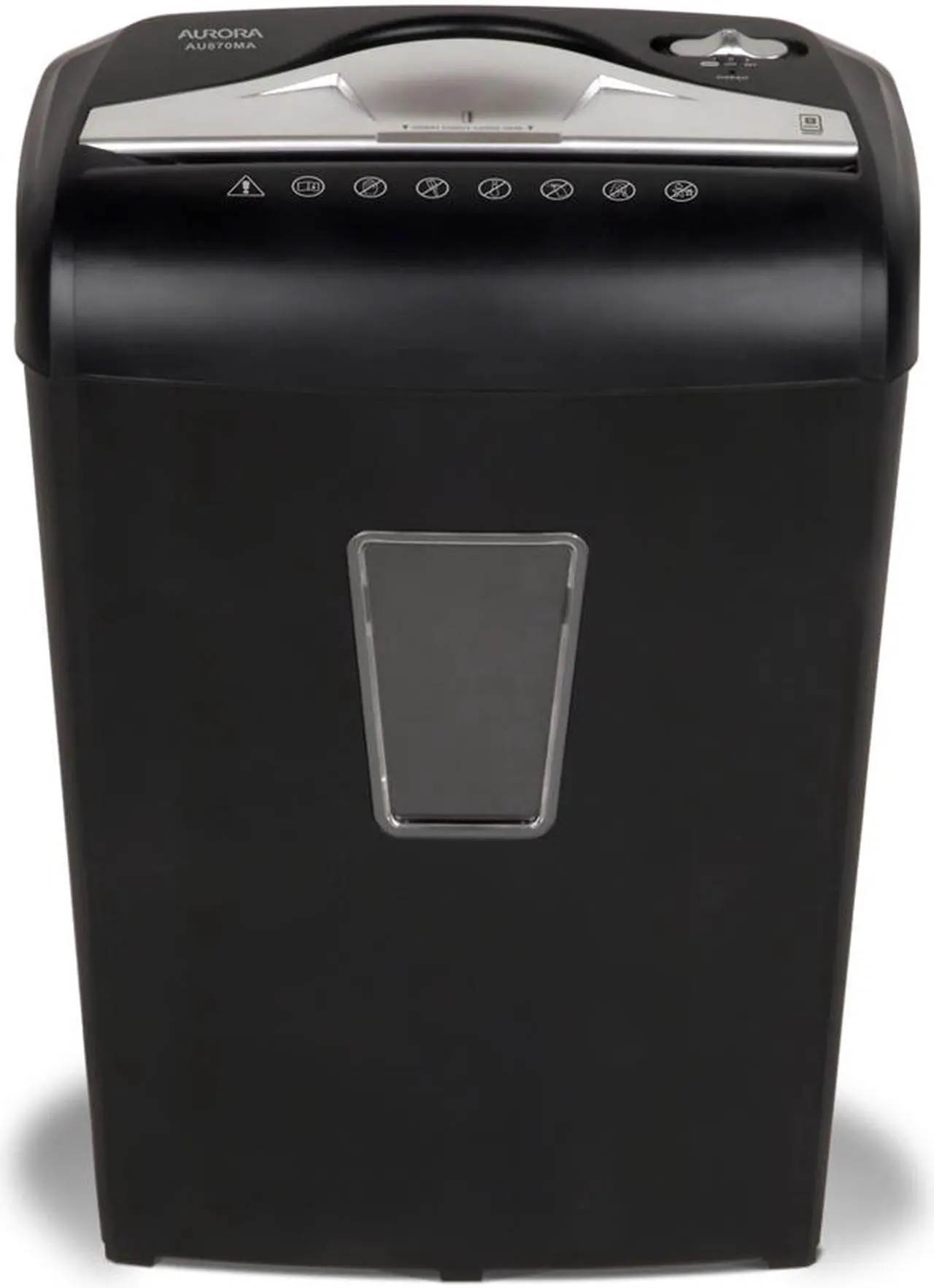 Alt view image 3 of 11 - Aurora AU870MA High-Security 8-Sheet Micro-Cut Paper, Credit Card Shredder