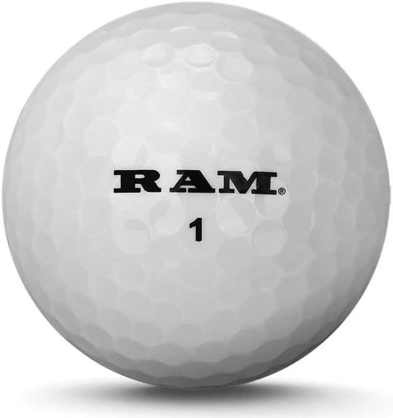 Alt view image 2 of 2 - 3 Dozen Ram Laser Plus Golf Balls -Soft Low Compression for Slower Swing Speed W