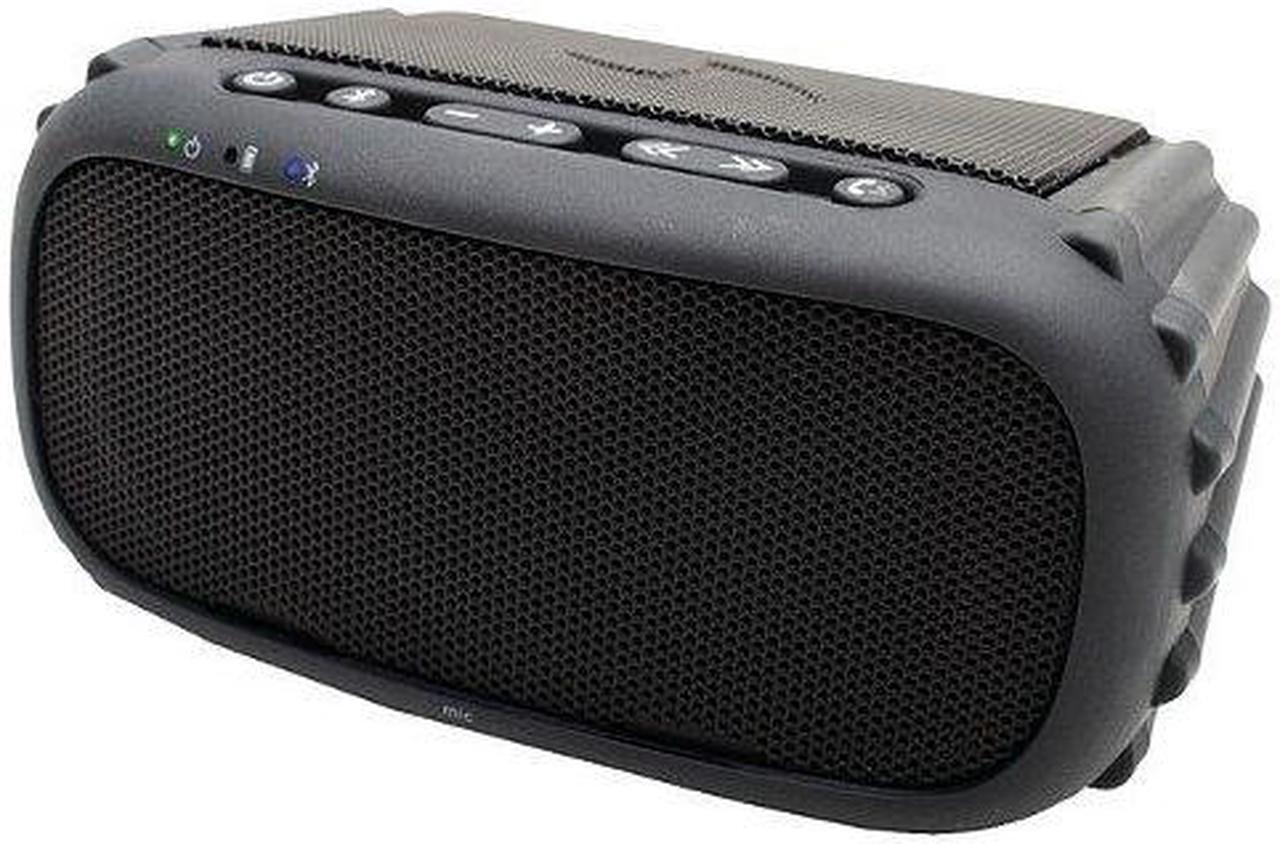 Alt view image 11 of 16 - GRACE EGRX601BLK ECOROX Portable Mountable Waterproof Bluetooth Speaker