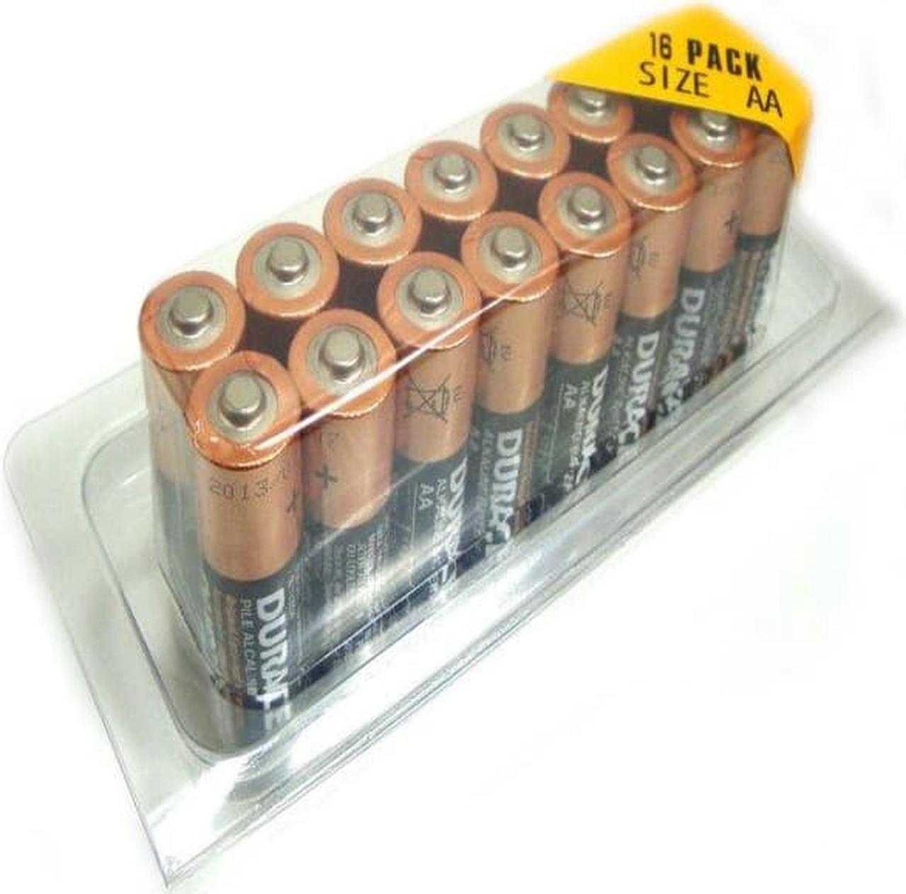Alt view image 8 of 20 - Duracell Coppertop 1.5V AA Alkaline Battery, 16-pack