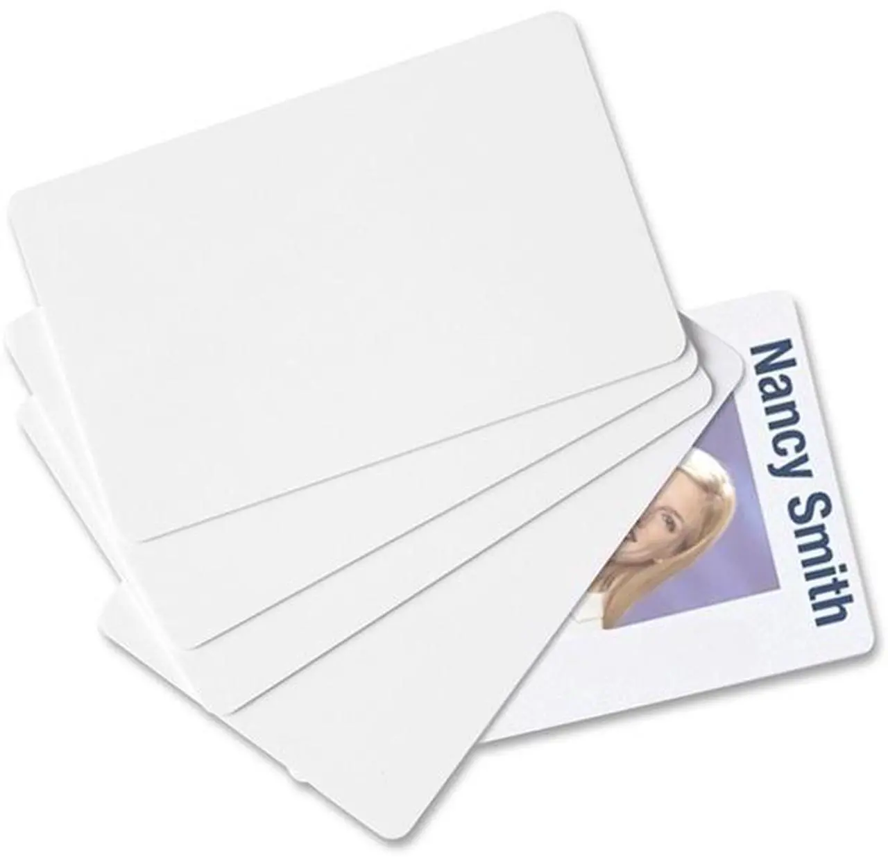 Alt view image 5 of 11 - Baumgartens Blank ID Cards CR80 Size 30 mil 2-1/8"x3-3/8" 100/PK WE 80300