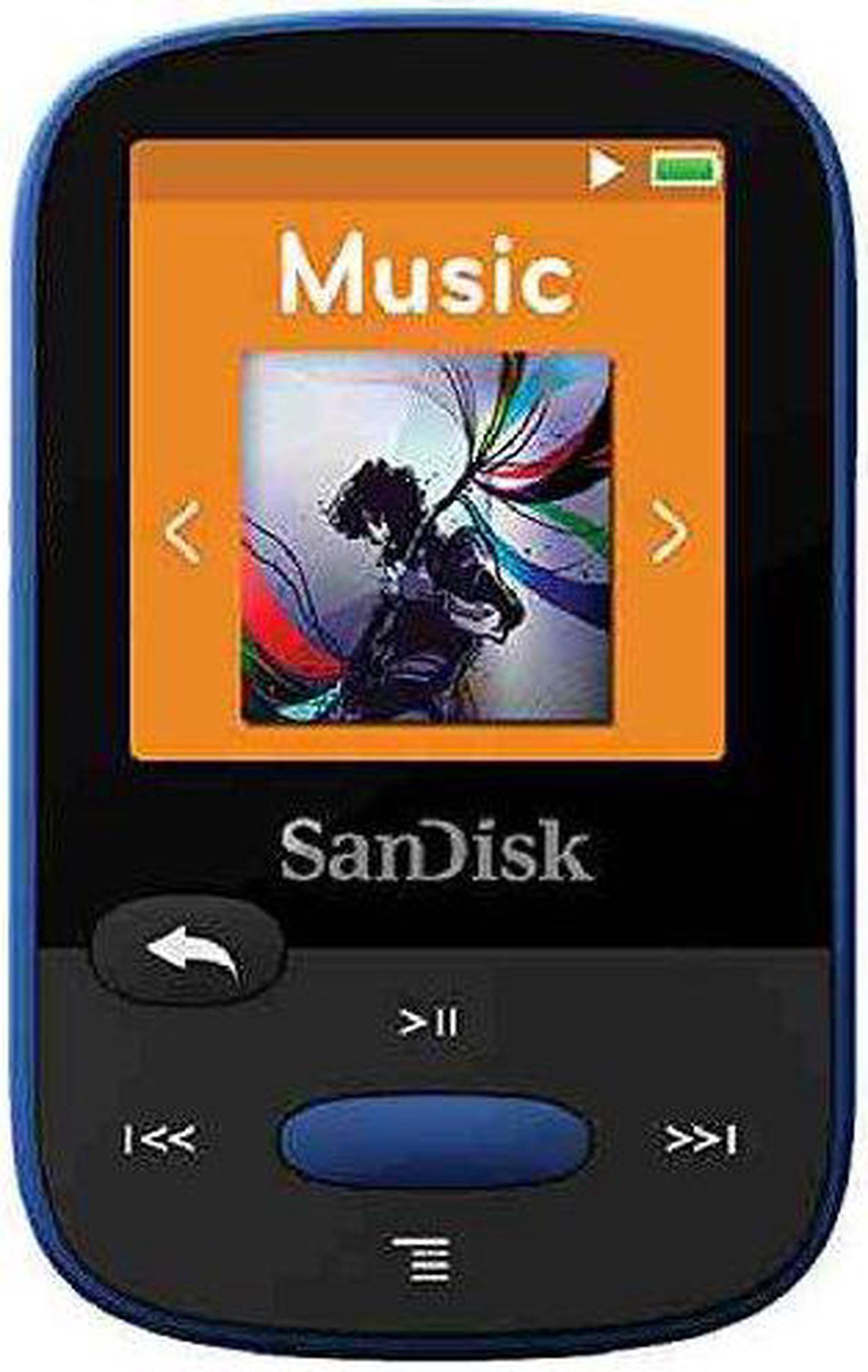 Alt view image 3 of 6 - SANDISK SDMX24-008G-A46B 8GB 1.44" Clip Sport MP3 Player (Blue)