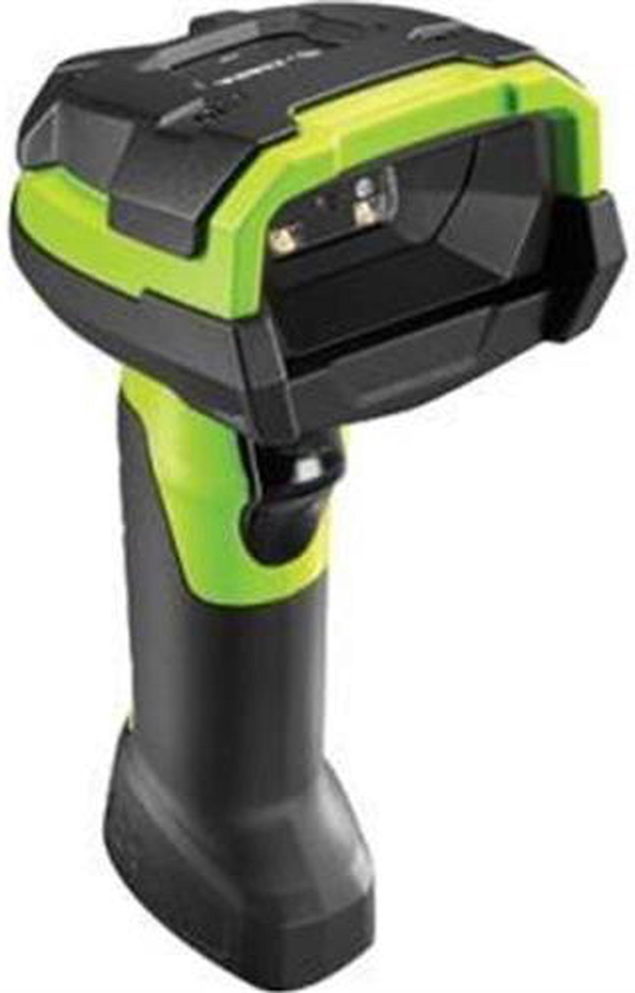 Zebra DS3678-HD Ultra-Rugged Cordless 1D/2D Barcode Scanner and Imager, Green, USB Kit (No Line Cord) - DS3678-HD3U42A0SFW