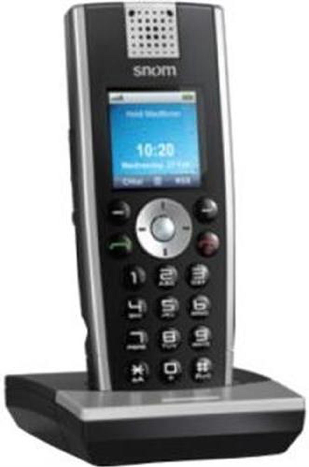 Alt view image 6 of 15 - Snom SNO-M9R W/base Station One Handset