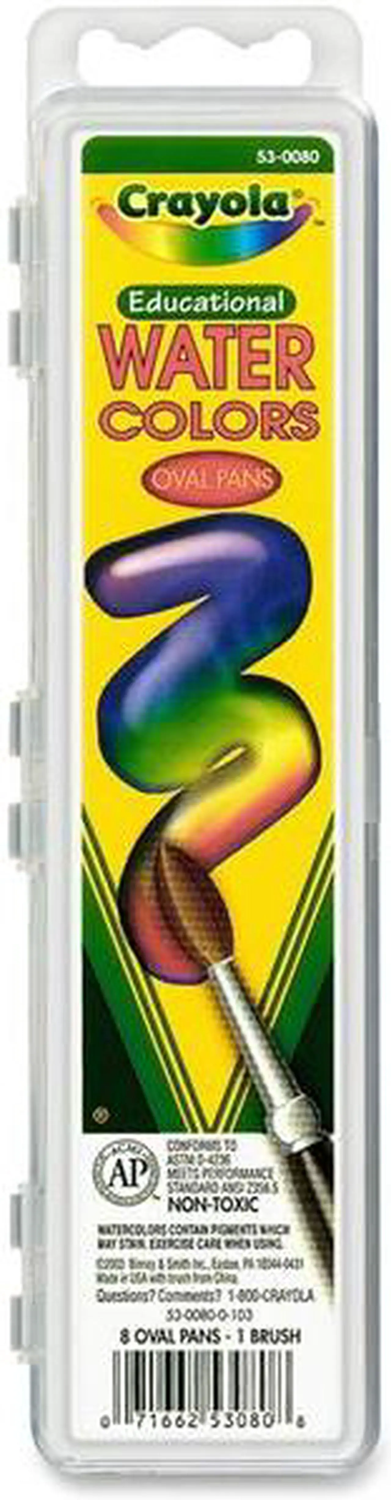 Alt view image 3 of 13 - Crayola. 530080 Watercolors, 8 Assorted Colors