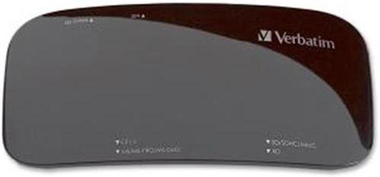 Verbatim Universal Card Reader, USB 2.0 - Black - USB 2.0 - Black