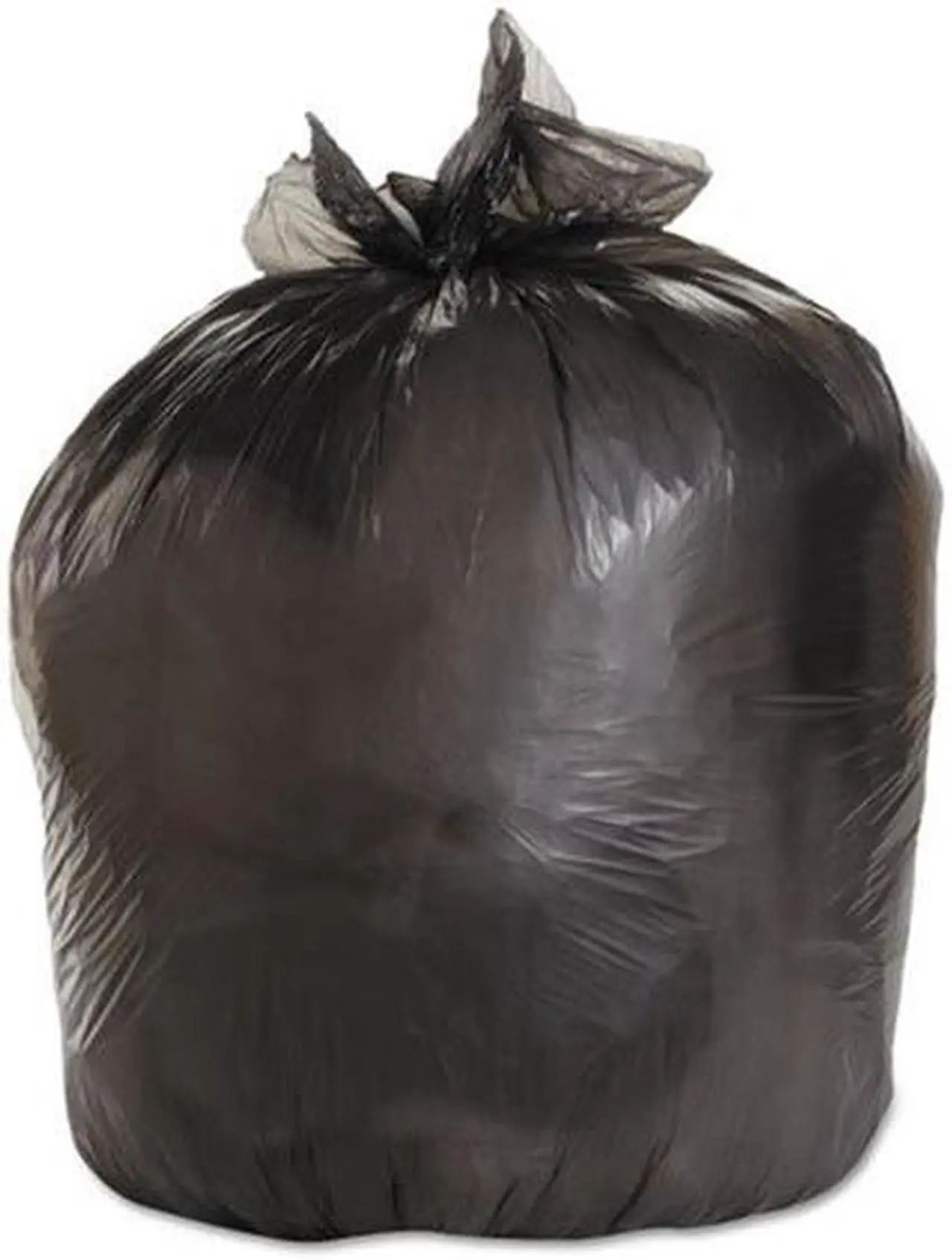 Main image of Boardwalk 3339H Medium-Grade Can Liners, 33 x 39, 33-Gallon, .50 Mil, Black, 25/Roll, 1 Roll