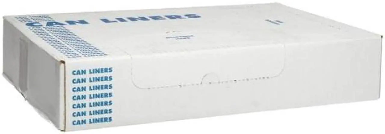 Alt view image 2 of 5 - Boardwalk 404622BLK High-Density Can Liners, 40 x 46, 45-Gal, 19 Micron Equivalent, Black, 25/Roll, 1 Roll