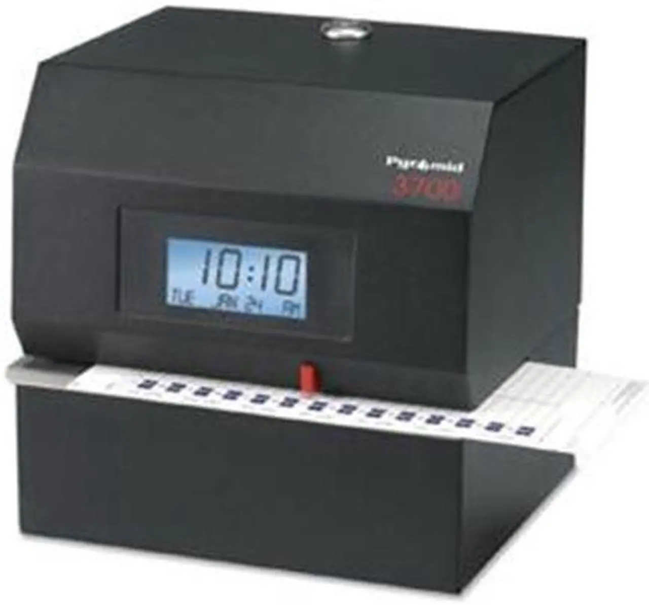 Main image of PYRAMID 3700 Time Clock and Document Stamp,Digital,