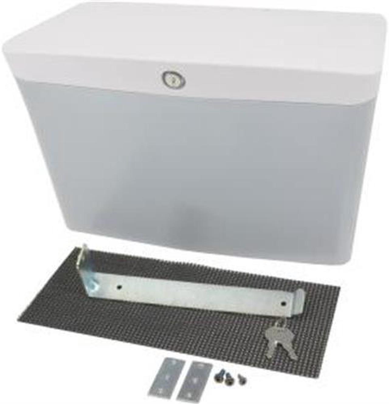 Ergotron 97-740 Ergotron SV Storage Bin - Internal Dimensions: 13" Width x 5.50" Depth x 9" Height - External Dimensions: 15.6" Width x 6.3" Depth x 10.3" Height - 12 lb