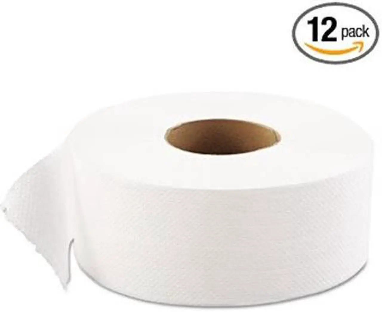 Main image of JRT Jumbo Bath Tissue, 1-Ply, White, 9" Diameter