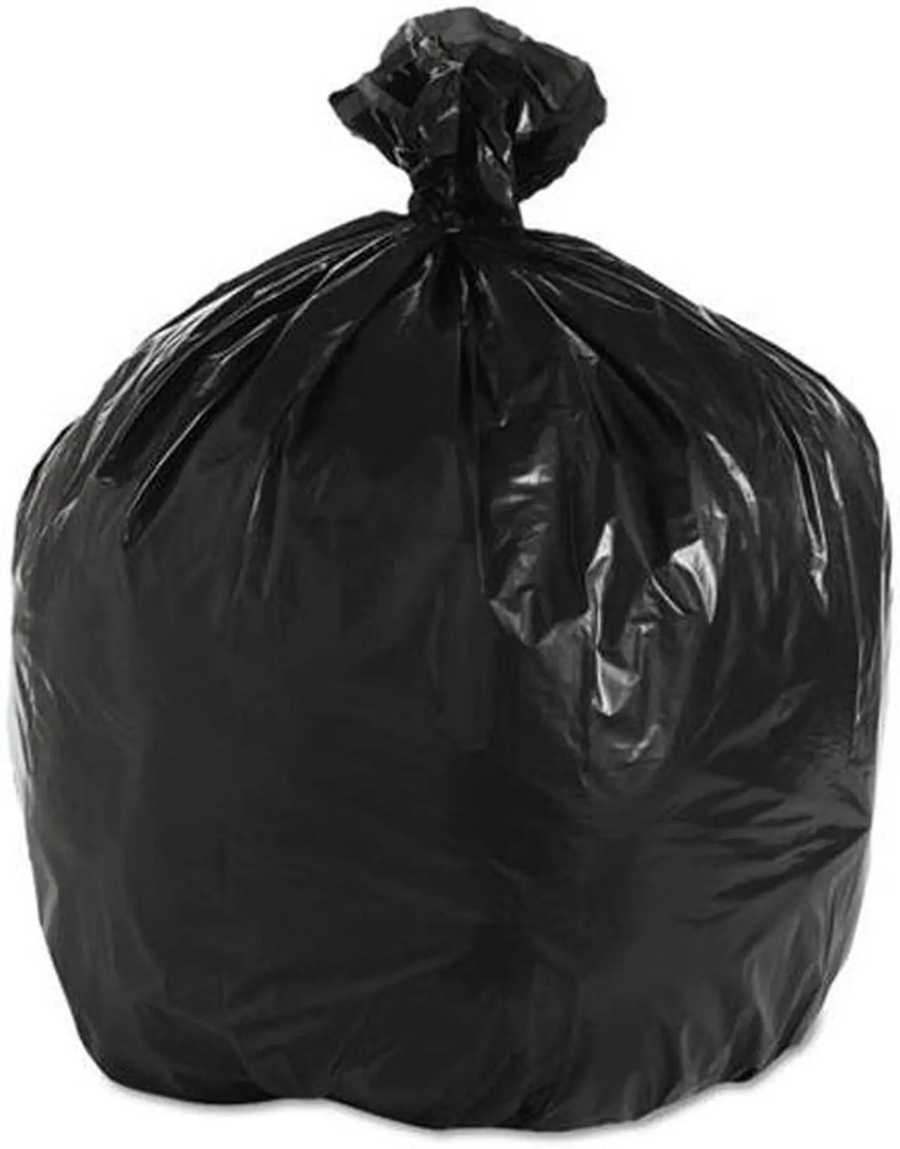 Alt view image 2 of 12 - Boardwalk 516 Super-Heavy Grade Can Liners, 33 x 39, 1.2 Mil, 33-Gallon, Black, 10/Roll, 100/Carton, 1 Carton