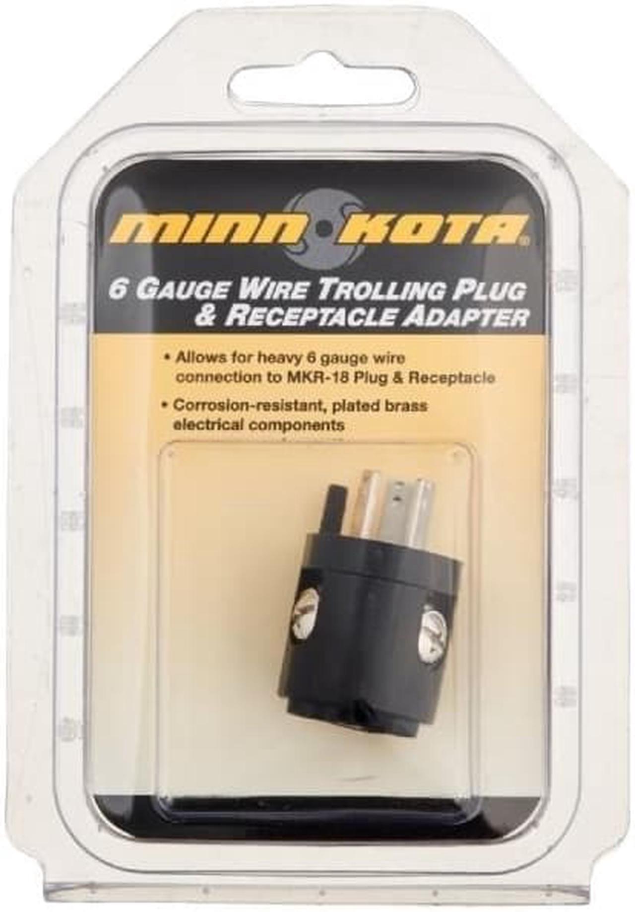 Alt view image 8 of 10 - Minn Kota MKR-18A 6 Gauge Adapter 1865104