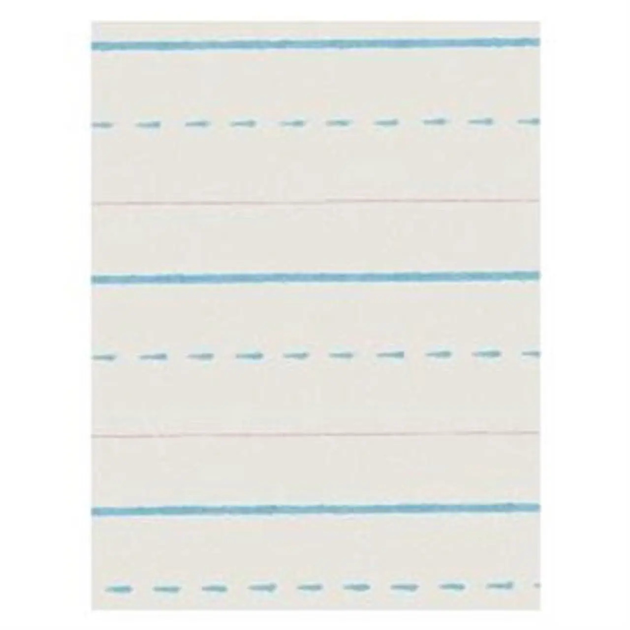 Main image of Pacon ZP2612 Ruled Handwriting Paper 500 Sheet - 30 lb Basis Weight - Ruled - 8" x 10.50" - 500 / Pack - White Paper