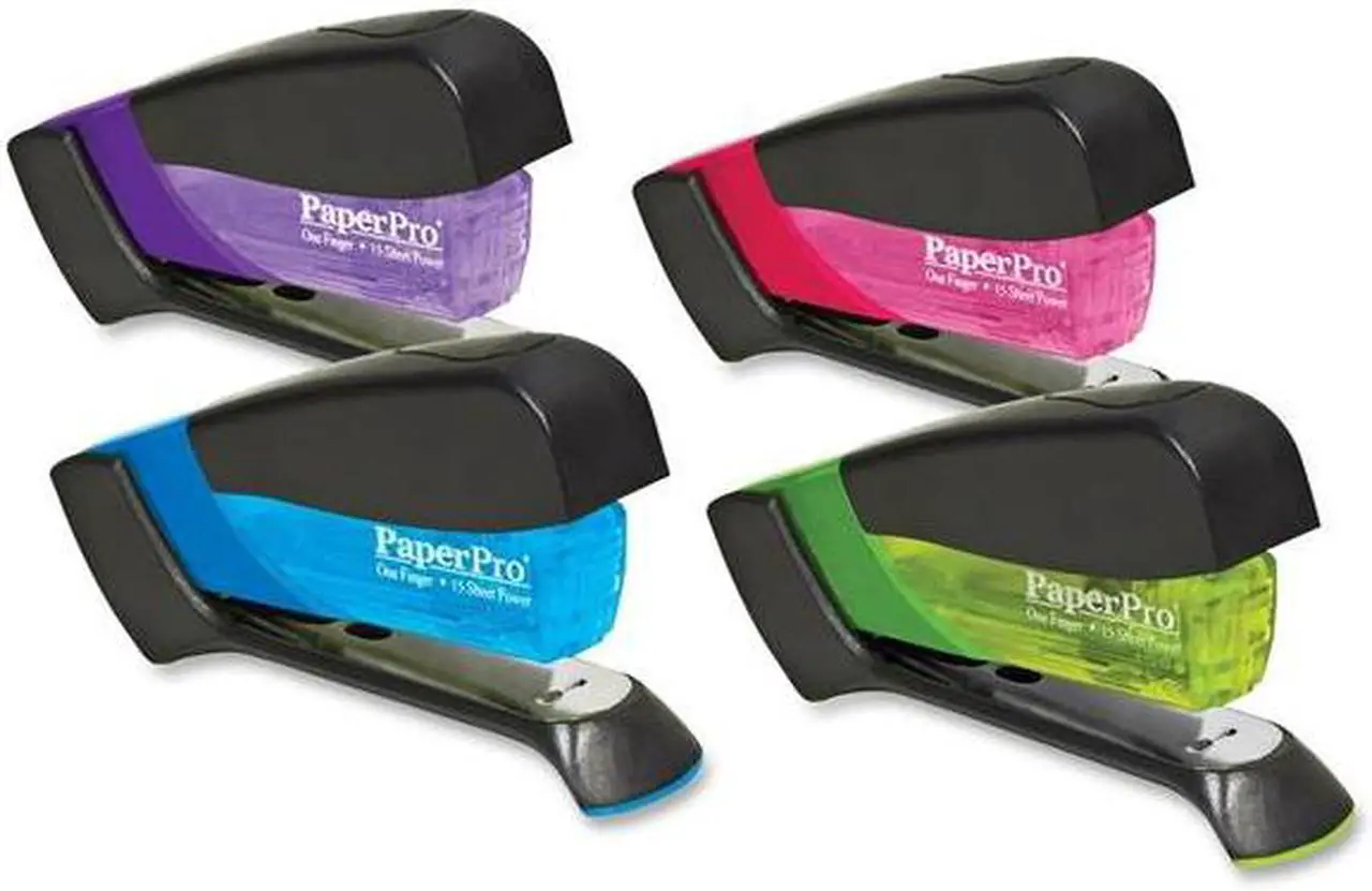 Main image of Paperpro-Bostitch Compact Stapler Half Strip 15-sheet Capacity Assorted 1558
