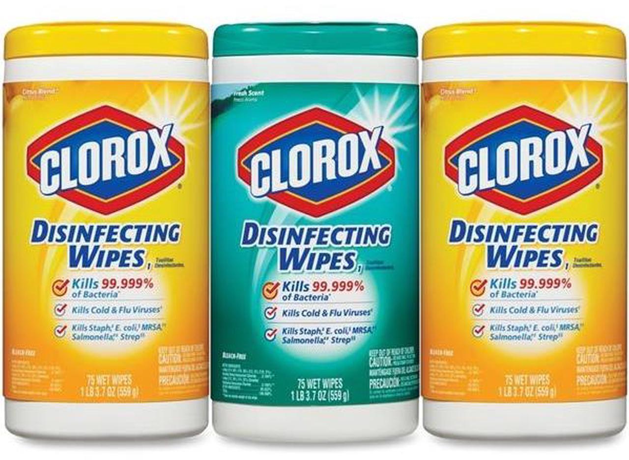 Alt view image 4 of 15 - Clorox Disinfecting Wipes Value Pack 1949018