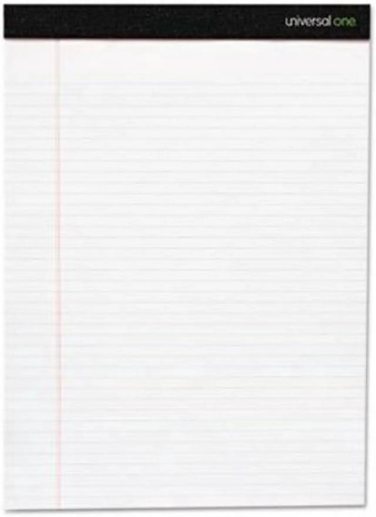 Alt view image 2 of 5 - Innovera UNV30730 Premium Ruled Writing Pads, White, 8.5 X 11.75, Legal/Wide, 50 Sheets, 12 Pads