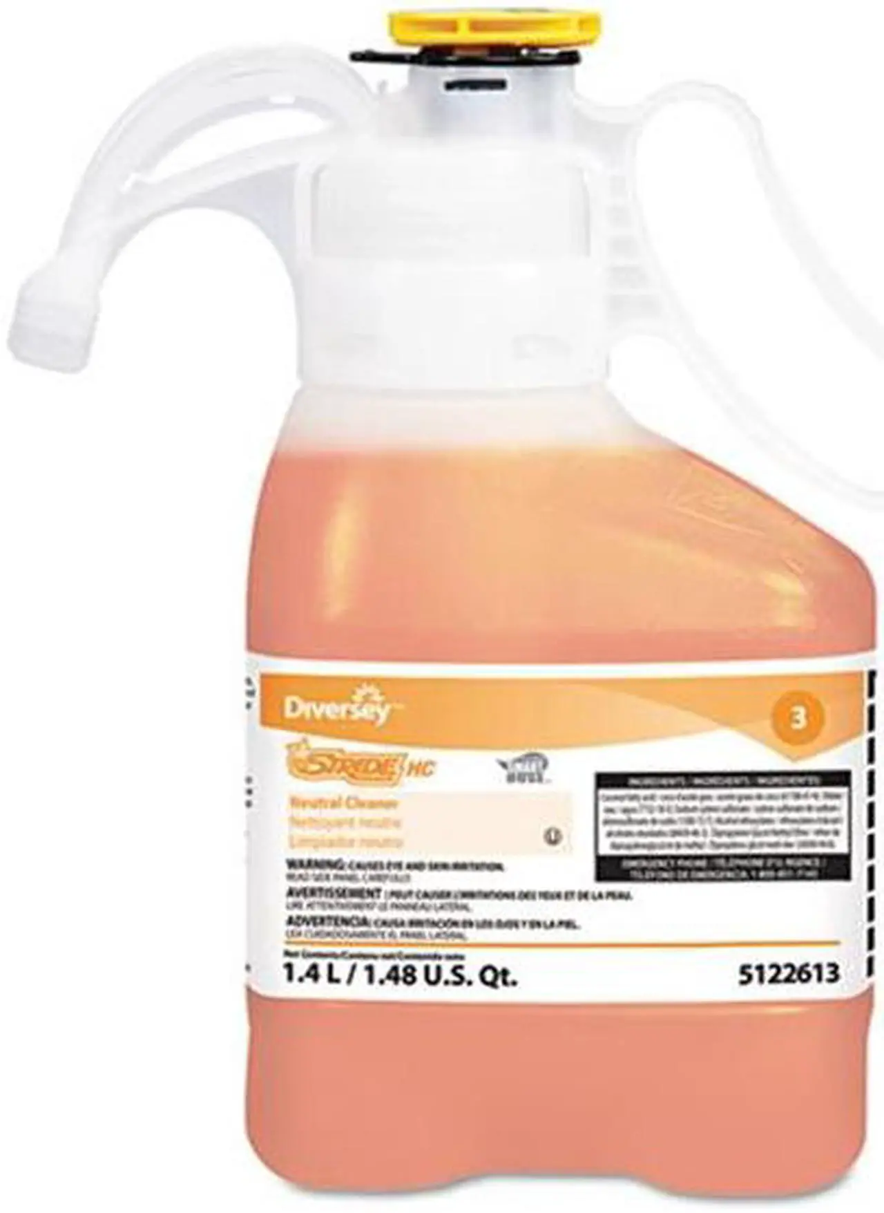 Alt view image 2 of 4 - Diversey Smartdose Stride Cleaner 1 EA/BT