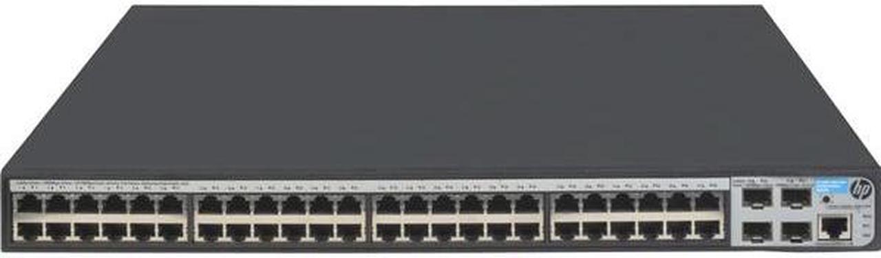 Alt view image 3 of 5 - HP JG928A Managed 1920-48G-PoE+ (370W) Switch