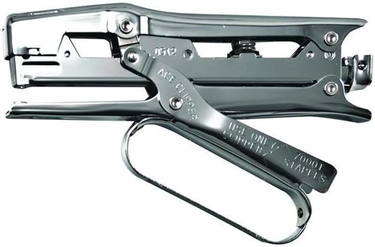 Alt view image 6 of 8 - Ace Clipper Stapler Lightweight 210 Staple Capacity Chrome 07020