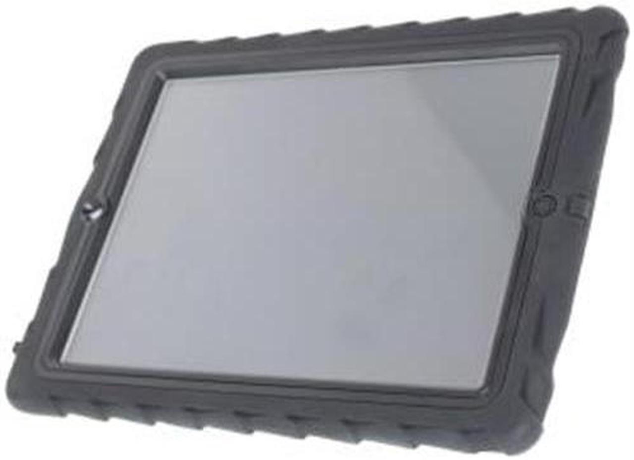 Alt view image 7 of 15 - Gumdrop Cases Hideaway Stand for Apple iPad 3 Rugged Tablet Case Shock Absorbing Cover Black/Black A1403, A1416, A1430