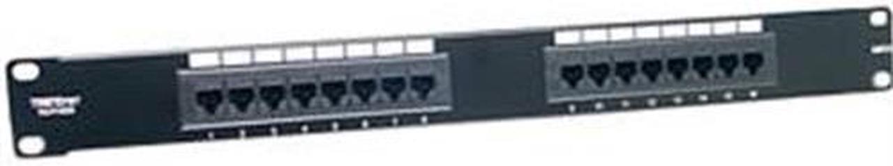 Alt view image 3 of 18 - TRENDnet TC-P16C6 16-Port Cat.6 Patch Panel